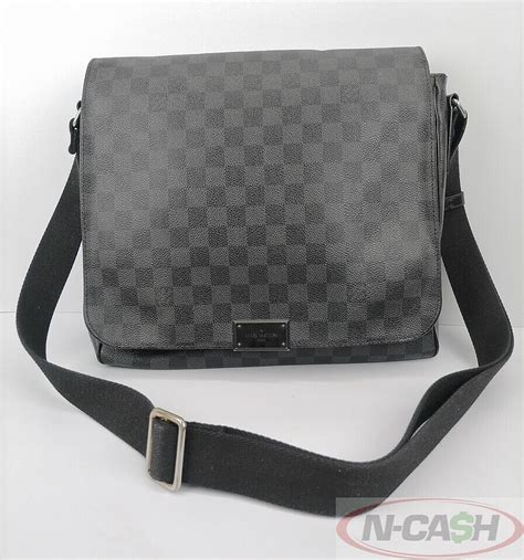 louis vuitton black damier messenger bag|Louis Vuitton Messenger bag men.